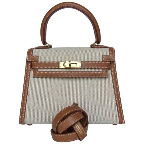 hermes sellier bag canvas|mini kelly hermes.